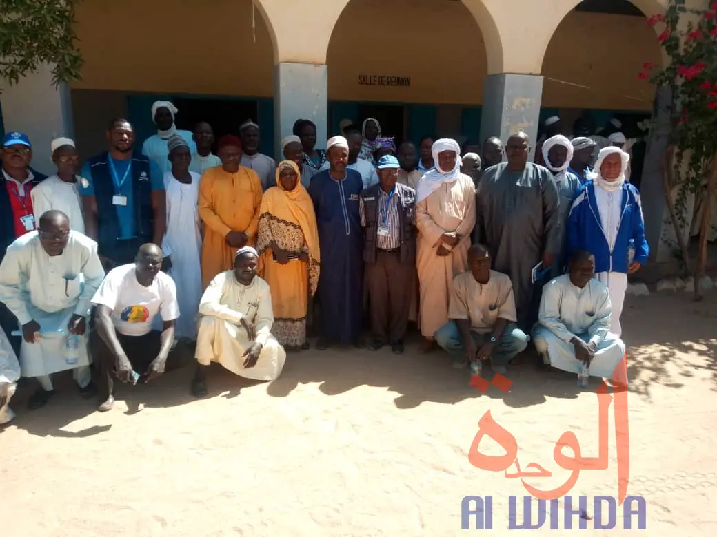 Tchad : mobilisation sociale contre la poliomyélite au Guéra. © Adam Issa Adam/Alwihda Info