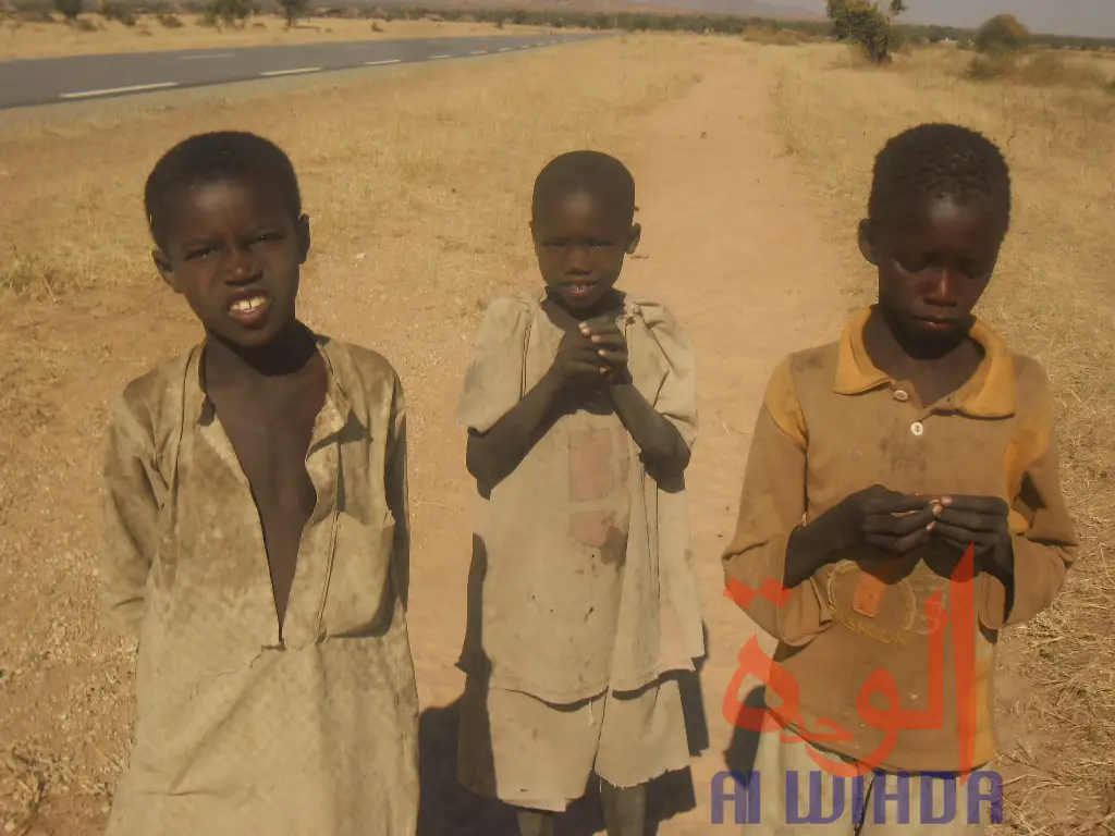 Des enfants au Nord du Tchad en 2012. Illustration. © Alwihda Info
