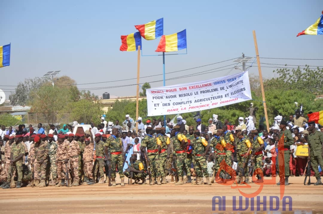 En images : temps forts de la cérémonie de fin d'état d'urgence à l'Est du Tchad En images : temps forts de la cérémonie de fin d'état d'urgence à l'Est du Tchad