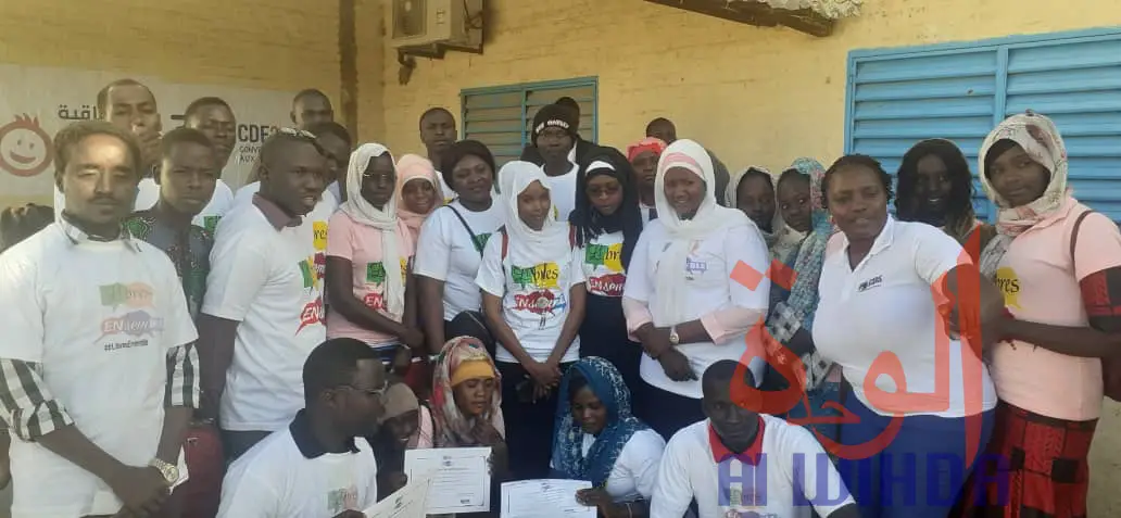 Tchad : une trentaine de filles formées sur la cohésion et la solidarité. © Abba Issa/Alwihda Info