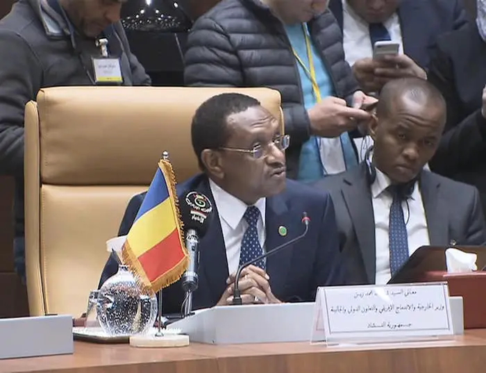 Le ministre tchadien des Affaires étrangères, Chérif Mahamat Zene. © DR/Tchad Diplomatie