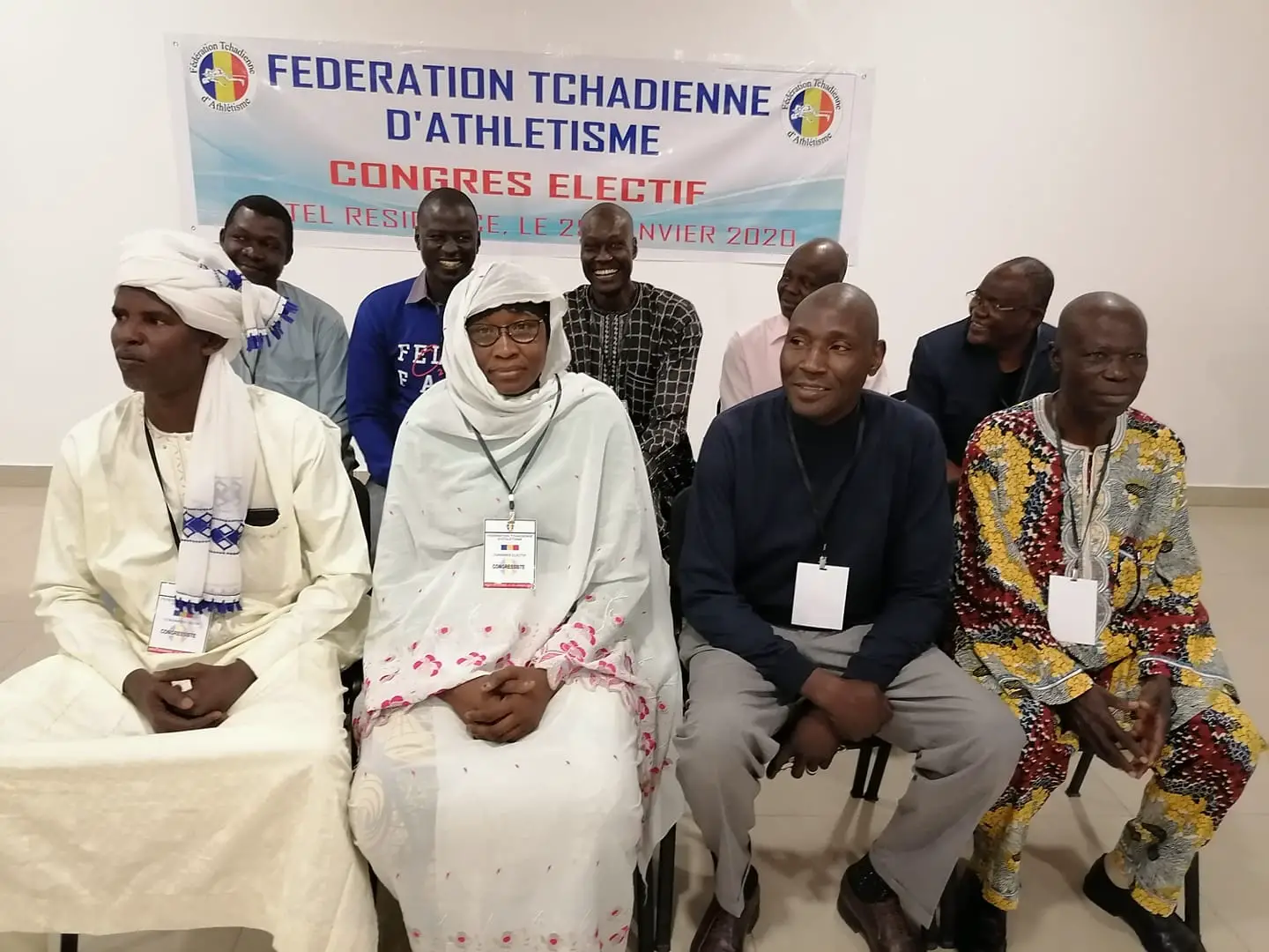 Tchad : Ali Faudet, nouveau président de la fédération d'athlétisme. © DR/FTA