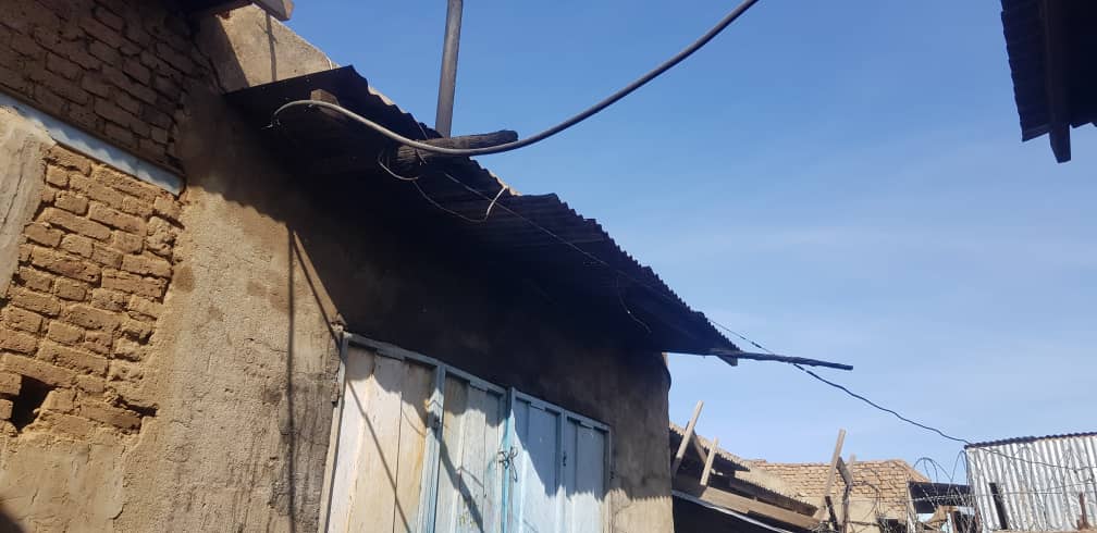 Tchad : un incendie au marché central d'Abéché. © DR