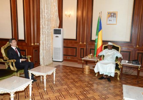 Tchad : l'ambassadeur de Chine reçu par le chef de l'Etat