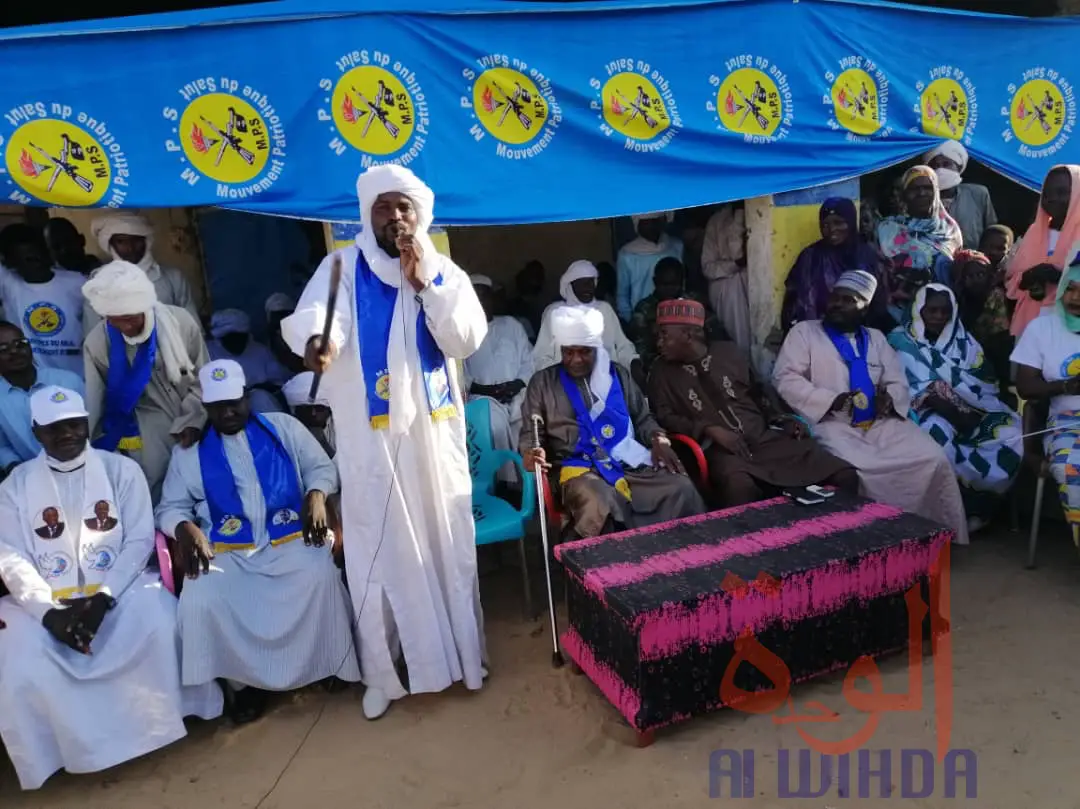 Tchad : une délégation du MPS en mission à l'Est auprès de la population. © Mahamat Issa Gadaya/Alwihda Info