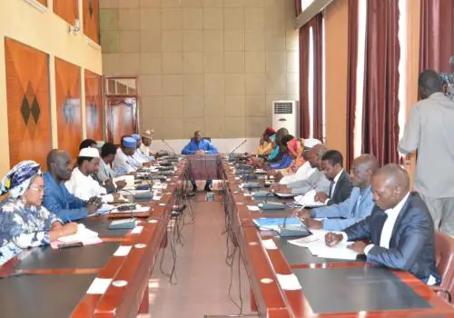 Tchad : une réunion d'évaluation sur les régies financières à la Présidence. © PR