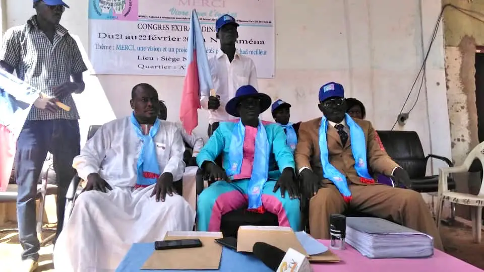 Tchad : un nouveau président à la tête du parti MERCI. © Malick Mahamat/Alwihda Info