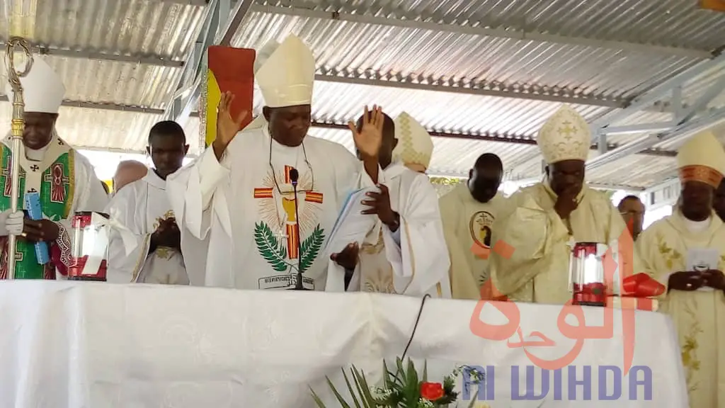 Tchad : le nouvel Évêque du diocèse de Laï consacré. © Éric Guedi/Alwihda Info