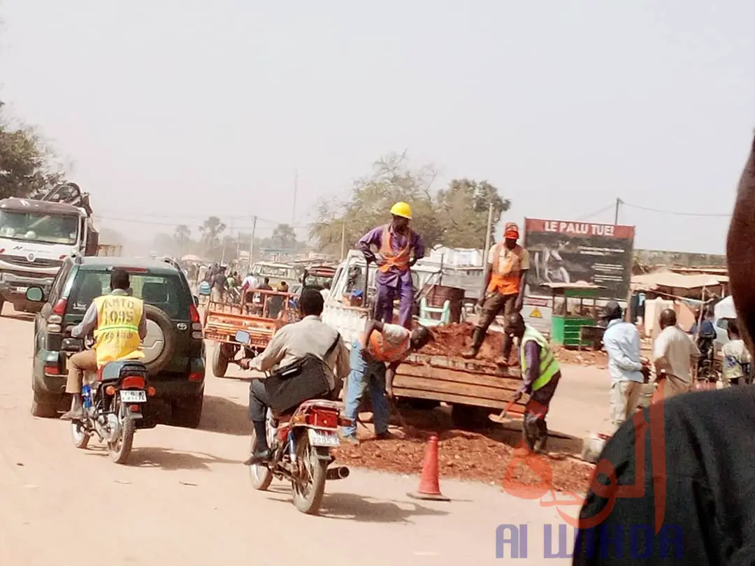 Tchad : salubrité, sécurité, Moundou se prépare pour l'arrivée de Déby. © Golmen Ali/Alwihda Info