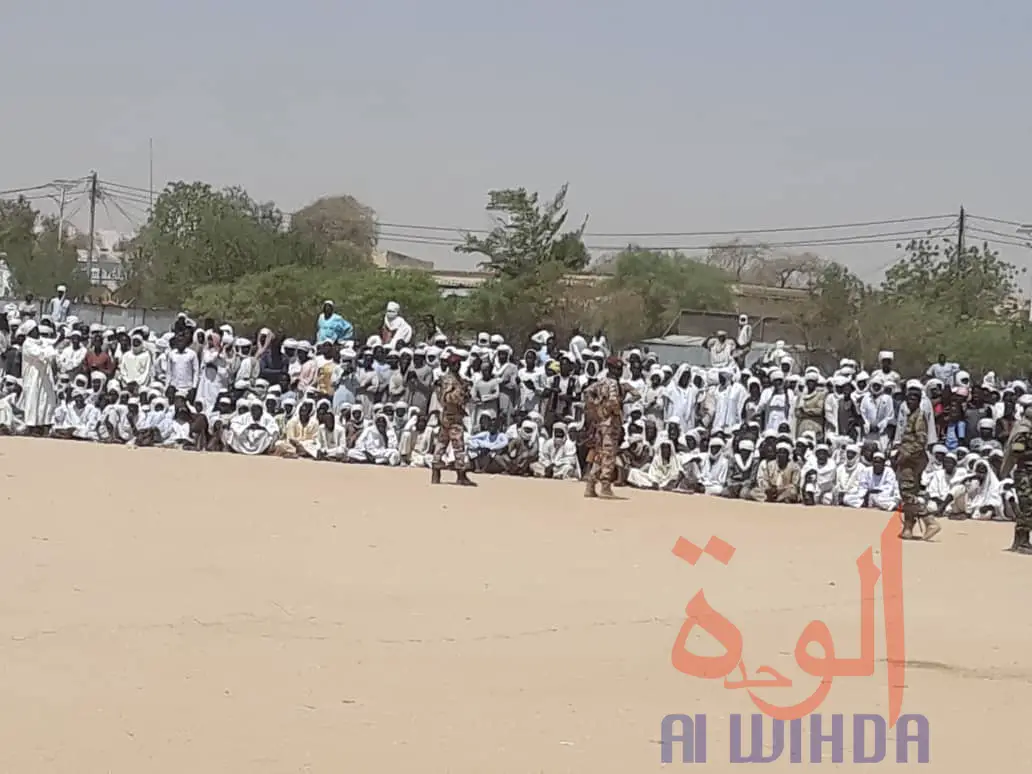 Tchad : grand meeting du khalife de la confrérie Tidjania à Abéché. © Alwihda Info