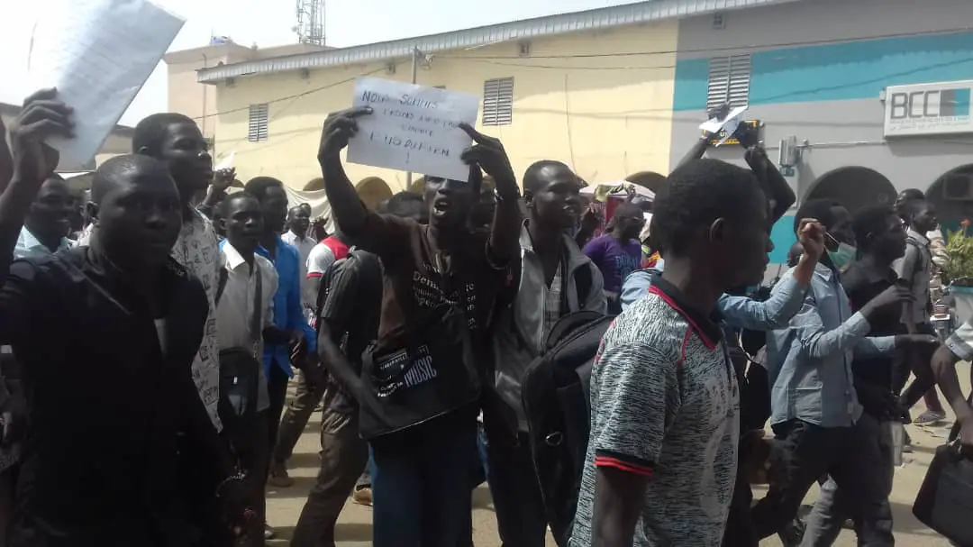 Tchad : manifestation d'étudiants à N'Djamena