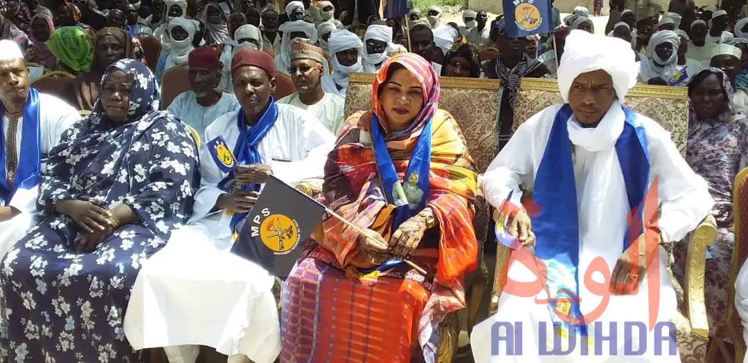 Tchad : une mission du MPS au Batha à l'approche des élections. © Hassan Djidda/Alwihda Info