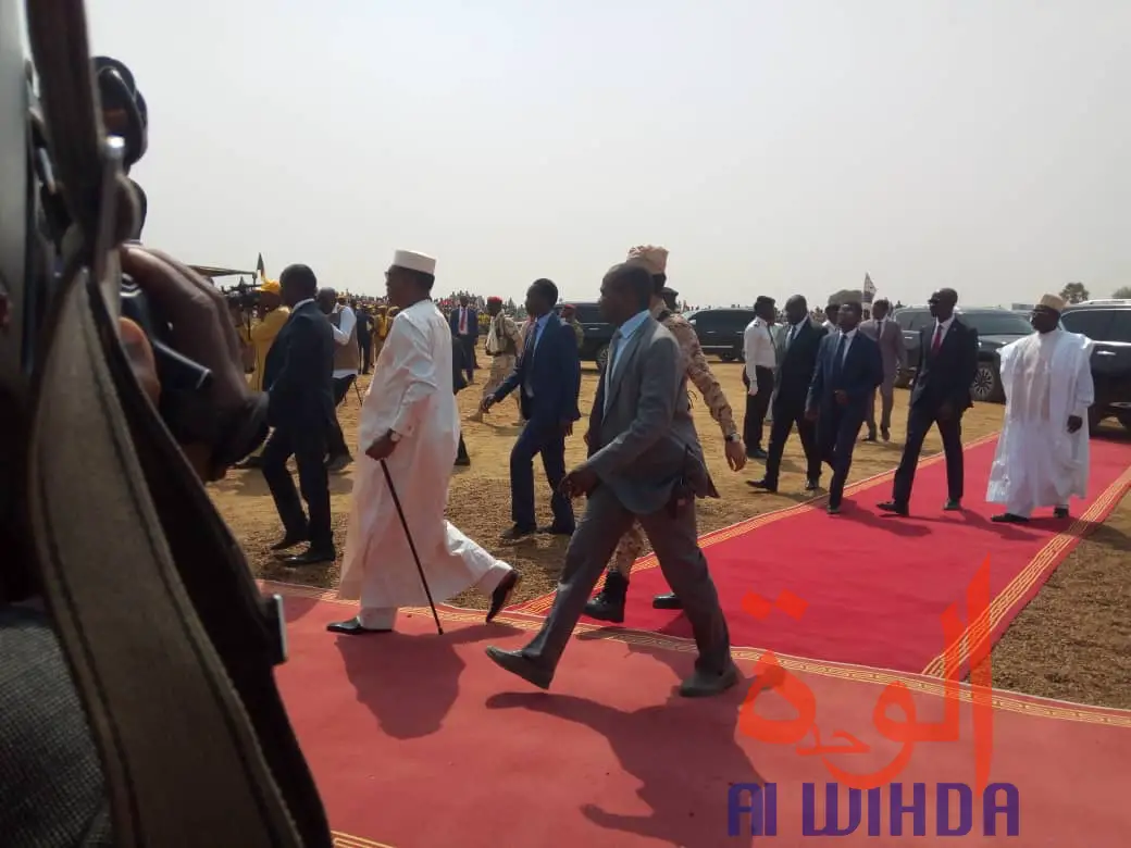 Tchad : le président Déby et le Premier ministre camerounais à Bongor