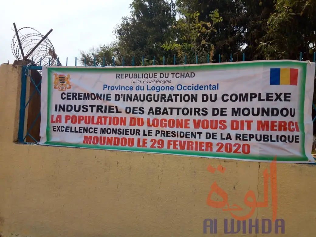 Tchad : le président à Moundou pour l'inauguration d'un complexe industriel. © Golmen Ali/Alwihda Info