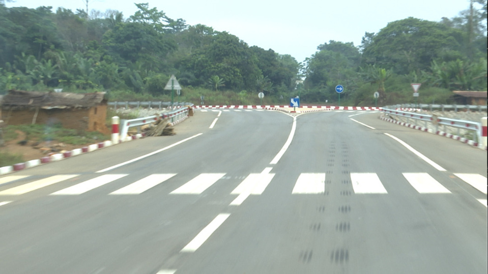 La route Sembé-Souanké-Ntam