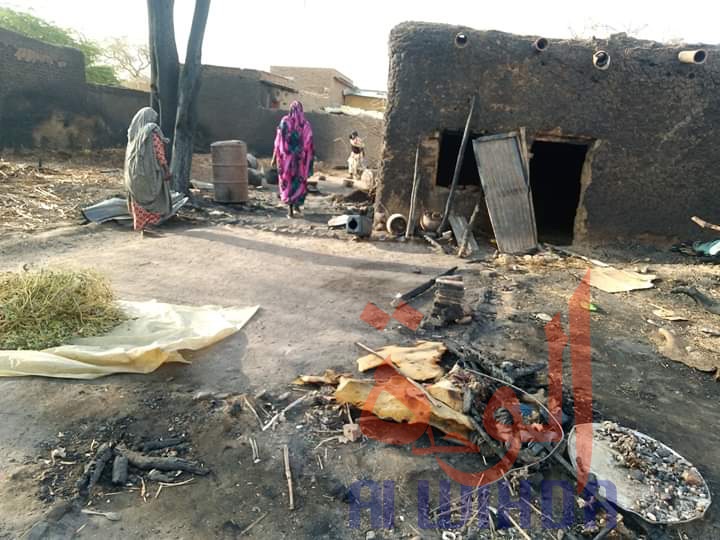 Tchad : un incendie ravage quatre concessions à Abéché Tchad : un incendie ravage quatre concessions à Abéché