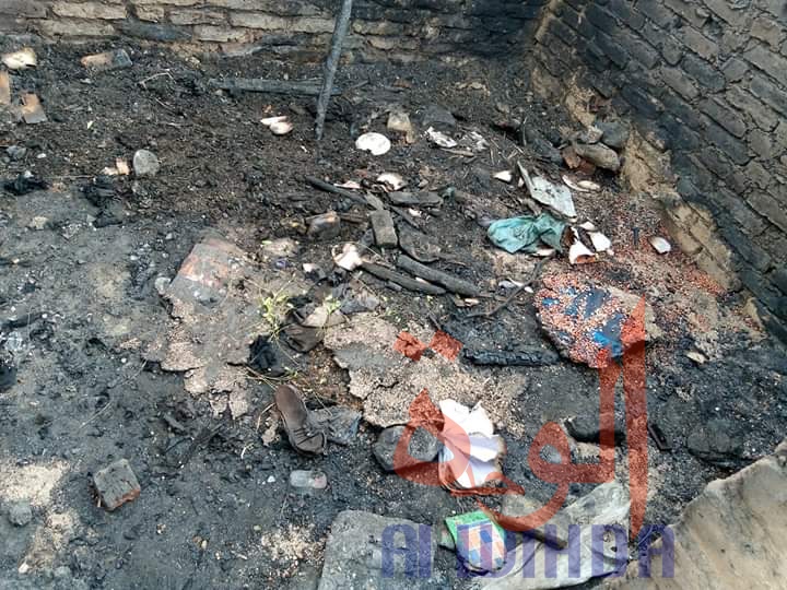 Tchad : un incendie ravage quatre concessions à Abéché Tchad : un incendie ravage quatre concessions à Abéché