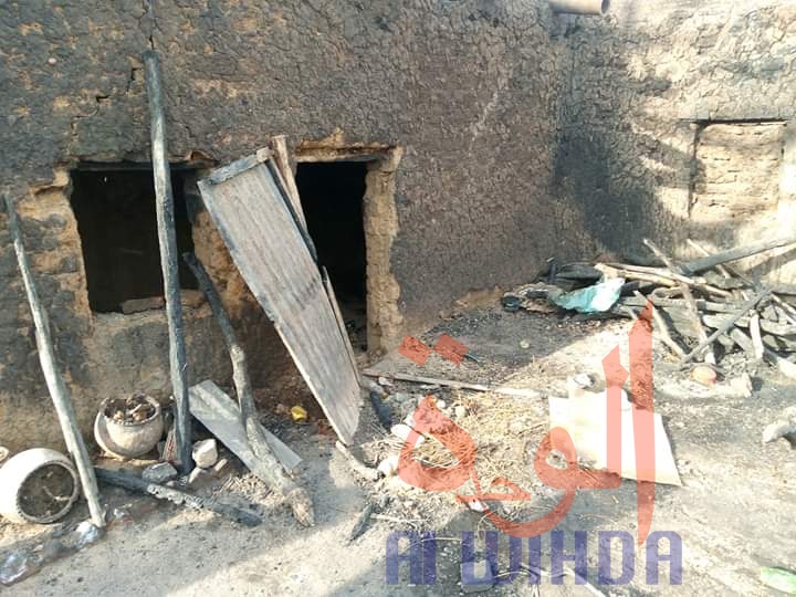 Tchad : un incendie ravage quatre concessions à Abéché Tchad : un incendie ravage quatre concessions à Abéché