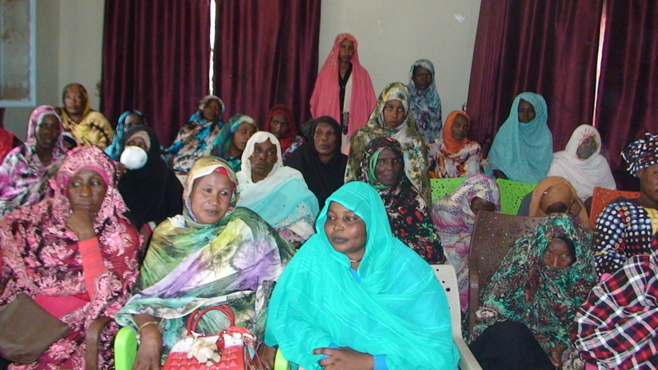Tchad : des pagnes du 8 mars offerts aux femmes du Hadjer-Lamis. © Mbainaissem Gédéon/Alwihda Info Tchad : des pagnes du 8 mars offerts aux femmes du Hadjer-Lamis. © Mbainaissem Gédéon/Alwihda Info