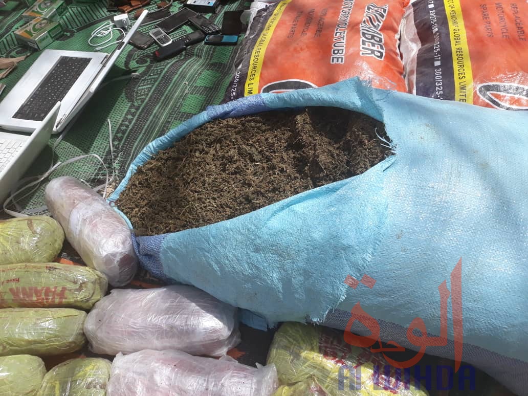 Tchad : une vingtaine d'arrestations à l'Est, des armes et de la drogue saisies Tchad : une vingtaine d'arrestations à l'Est, des armes et de la drogue saisies