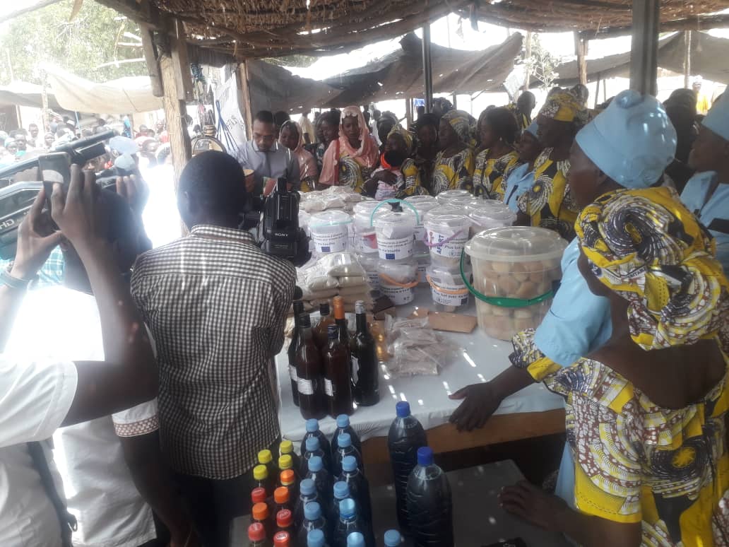 Tchad : à Bébédjia, la ministre Chamsal Houda lance la semaine de la femme de la Nya. © DR Tchad : à Bébédjia, la ministre Chamsal Houda lance la semaine de la femme de la Nya. © DR