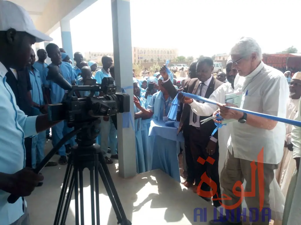 Tchad : un établissement scolaire inauguré à Mongo. © Béchir Badjoury/Alwihda Info