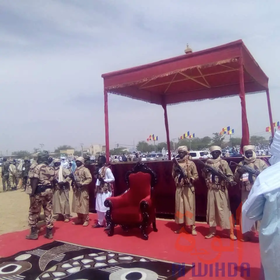 Tchad - Intronisation : le trône du Sultan sous haute sécurité à Abéché. © Abba Issa/Alwihda Info
