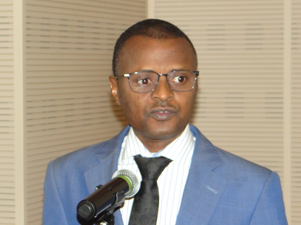 Le ministre des Finances et du Budget, Tahir Hamid Nguilin. © Dr/Mfb