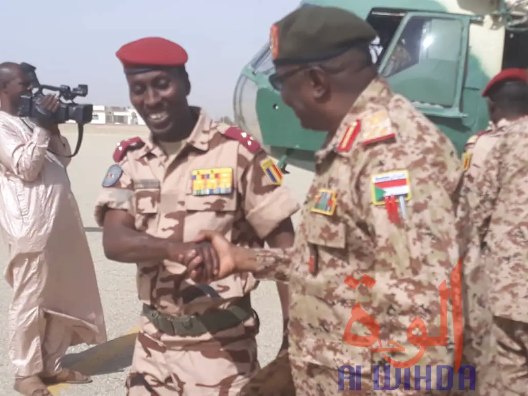 Tchad : une délégation militaire soudanaise à l'Est. © Alwihda Info