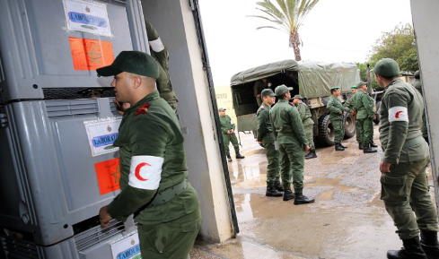 La médecine militaire prend part à la mission de lutte contre la pandémie du coronavirus (COVID-19) aux côtés de son homologue civile. © DR
