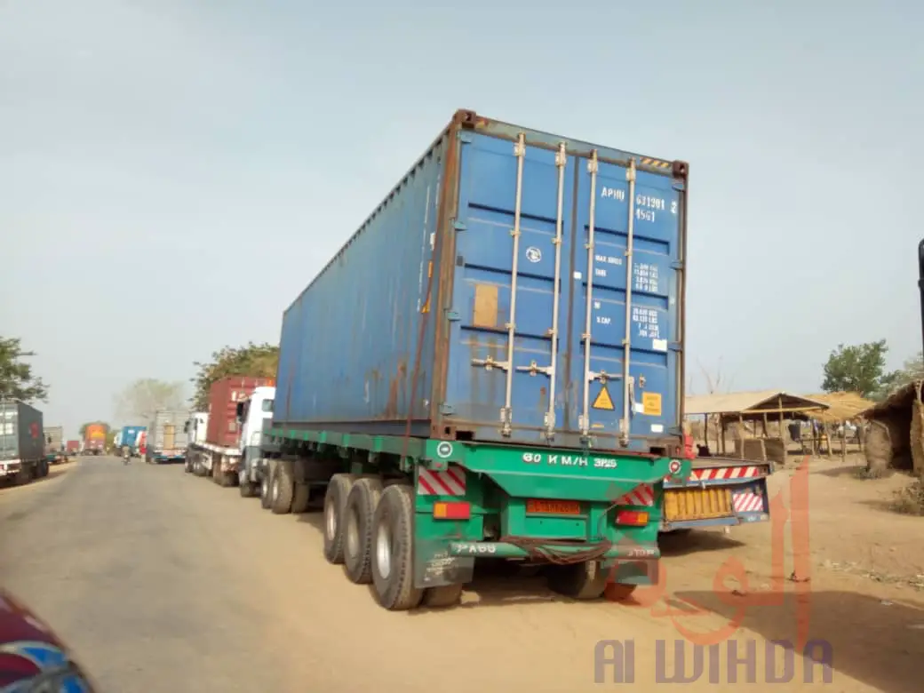 Un camion de marchandises en provenance du Cameroun, à Koutéré, au Tchad. Illustration. © Golmen Ali/Alwihda Info