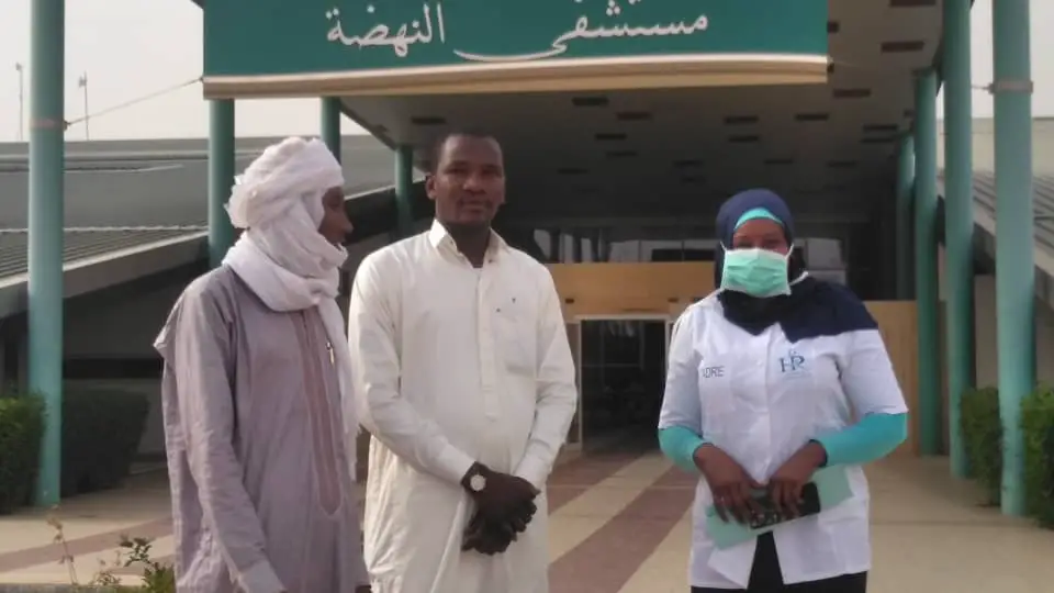 Tchad : un dépôt pharmaceutique offre des kilos de médicaments à un hôpital. © Malick Mahamat/Alwihda Info