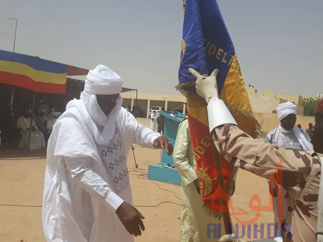 Tchad : le général Brahim Seid Mahamat installé à la tête du Ouaddaï. © Alwihda Info