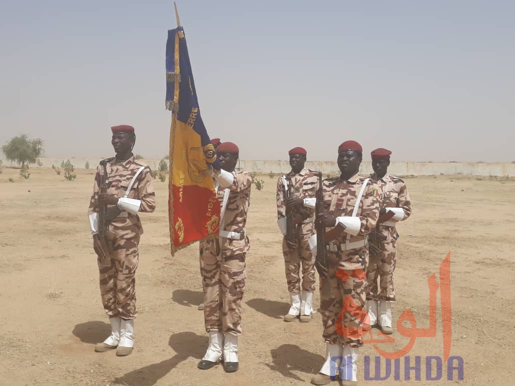 Tchad : le général Brahim Seid Mahamat installé à la tête du Ouaddaï. © Alwihda Info Tchad : le général Brahim Seid Mahamat installé à la tête du Ouaddaï. © Alwihda Info