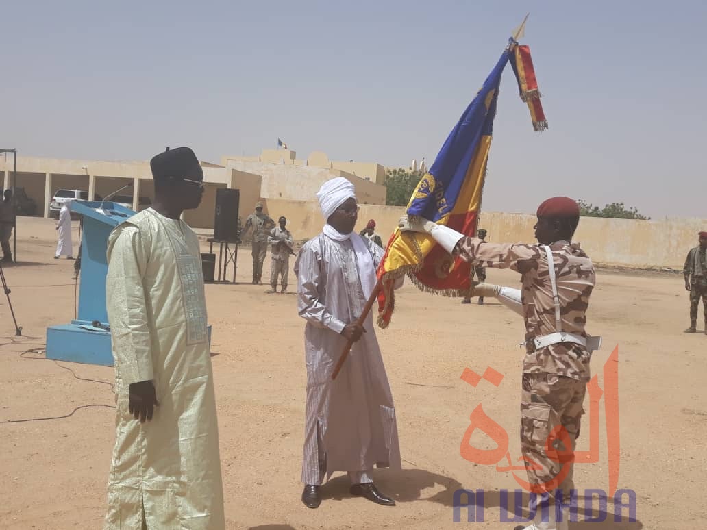 Tchad : le général Brahim Seid Mahamat installé à la tête du Ouaddaï. © Alwihda Info Tchad : le général Brahim Seid Mahamat installé à la tête du Ouaddaï. © Alwihda Info