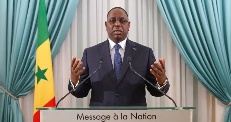 Le président sénégalais Macky Sall. © DR