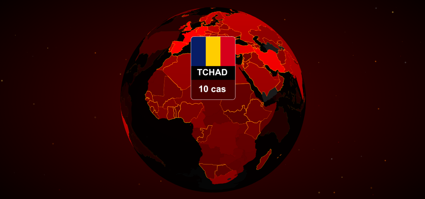 Covid-19 : Le Tchad enregistre son 10ème cas, un homme de 31 ans Covid-19 : Le Tchad enregistre son 10ème cas, un homme de 31 ans