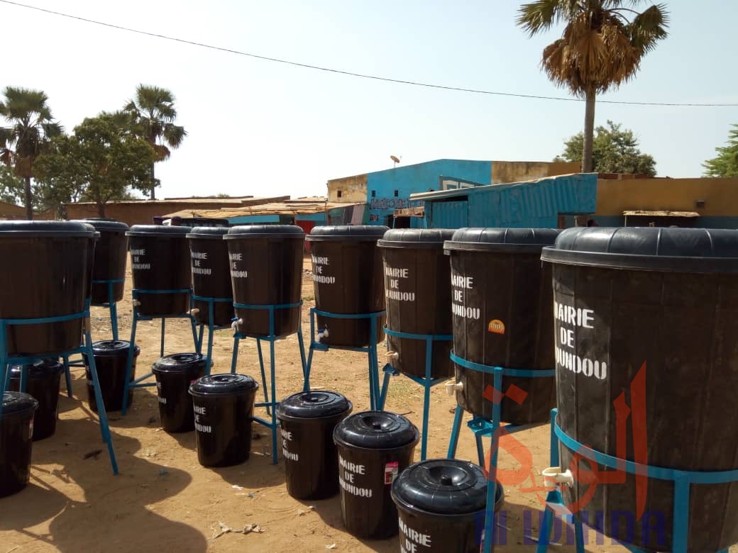 Tchad / Covid-19 : la mairie de Moundou offre 670 produits d'hygiène. © Golmen Ali/Alwihda Info