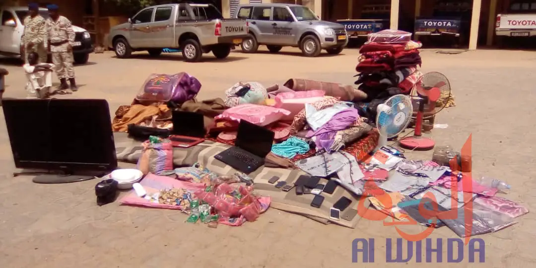 Tchad : 17 malfrats dont quatre femmes arrêtés par la gendarmerie. © Mahamat Abdramane Ali Kitire/Alwihda Info