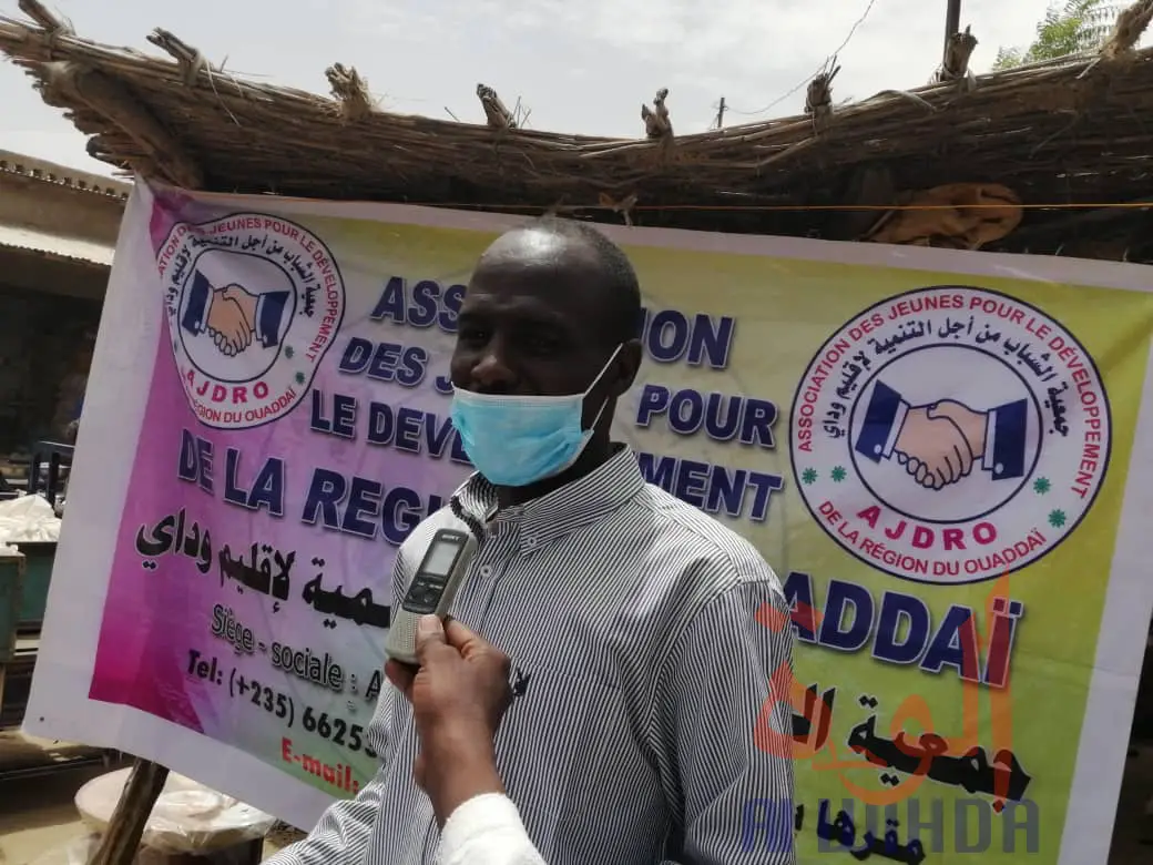 Tchad - Covid-19 : à Abéché, les commerçantes s'approprient les mesures barrières. © Abba Issa/Alwihda Info