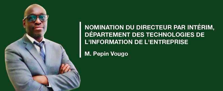 BAD : nomination du Directeur par intérim du Département des Technologies de l'Information de l'Entreprise