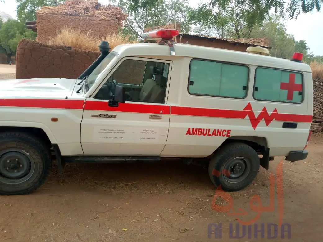 Tchad : une nouvelle ambulance pour le centre de Santé de Niergui, au Guéra. © Béchir Badjoury/Alwihda Info