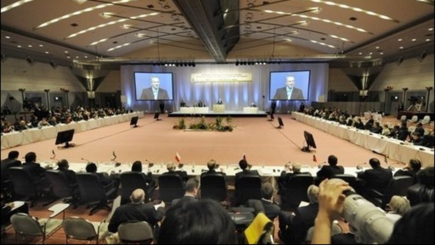 Ouverture du sommet du G20 sur le climat le 15 mars 2008 à Tokyo. © Kazuhiro Nogi AFP/Archives