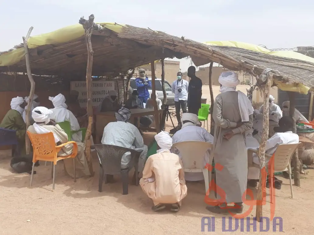 Tchad - Covid-19 : Imams, chefs de quartiers, la sensibilisation s’intensifie à Abéché. © Abba Issa/Alwihda Info