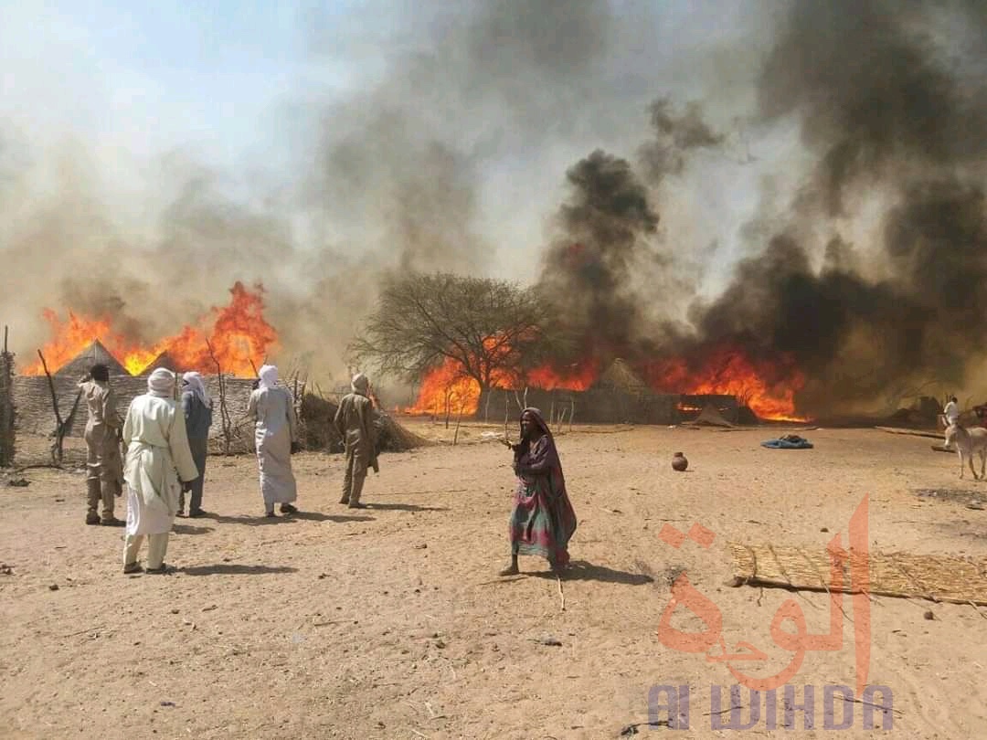 Tchad : un incendie ravage un village à l'Est, d'importants dégâts