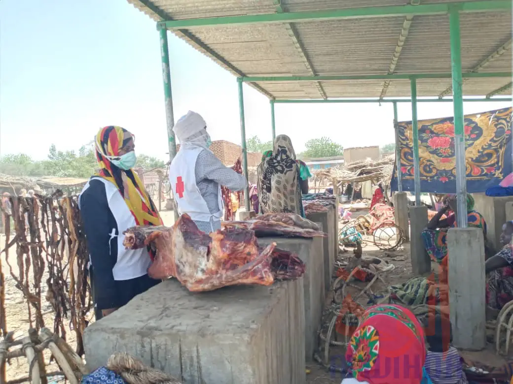Tchad - Covid-19 : à Abdi, la population s'approprie les mesures barrières. © Mahamat Issa Gadaya/Alwihda Info