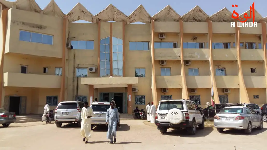 Le Palais de Justice de N'Djamena. © Mahamat Abderaman/Alwihda Info