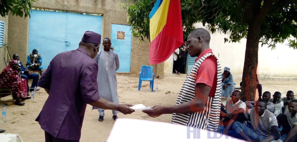 Tchad : 51 détenus libérés de la maison d'arrêt de Laï. © Eric Guedi/Alwihda Info