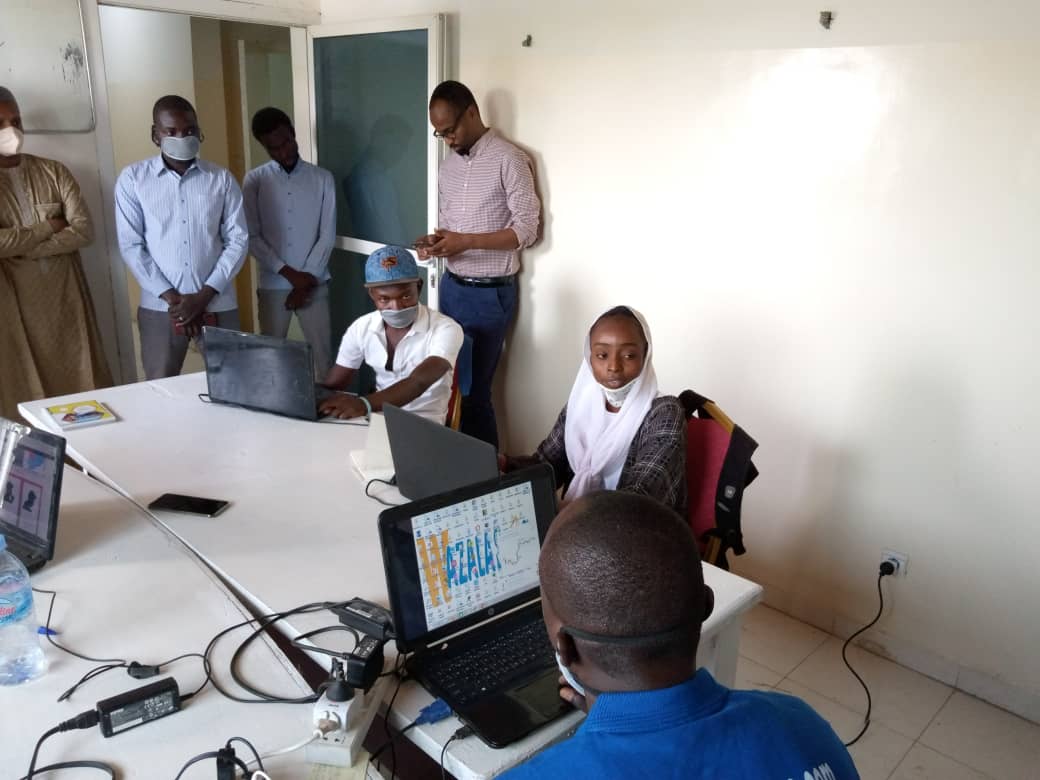 Une plateforme contre le Covid-19 voit le jour au Tchad. © Kelvin Mendig-lembaye Djetoyo/Alwihda Info Une plateforme contre le Covid-19 voit le jour au Tchad. © Kelvin Mendig-lembaye Djetoyo/Alwihda Info