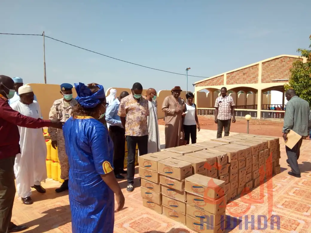 Tchad - Covid-19 : la province du Mandoul reçoit un appui de taille. © Golmen Ali/Alwihda Info